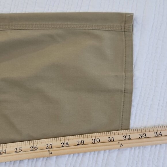 Wrangler Authentics Cargo Pants Men's 36x32 Tan 6 Pockets Straight Leg 10ZM7ABEW - Picture 11 of 13